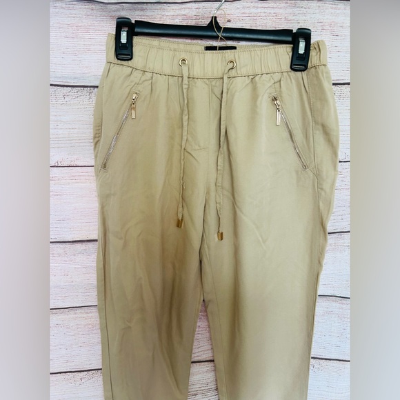 Mohito Women’s Beige Eco Aware Mid Rise Elastic Waist Drawstring Jogger - Picture 3 of 16